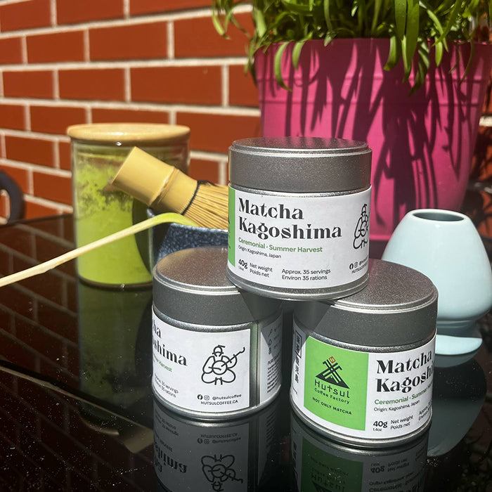 Matcha Kagoshima Japan Ceremonial Quality - 40g. (tin)