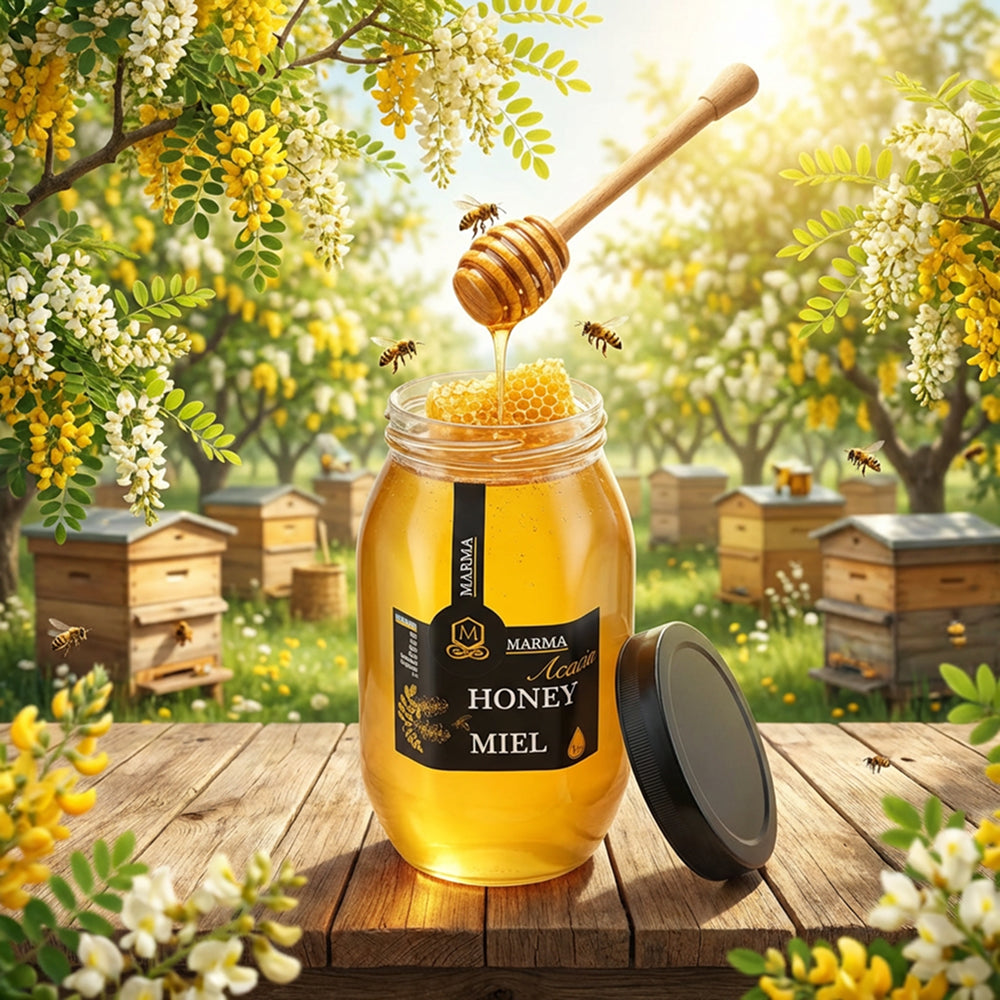 Pure Ukrainian Acacia Honey 1kg