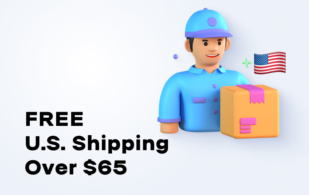 U.S. Free Shipping over $65