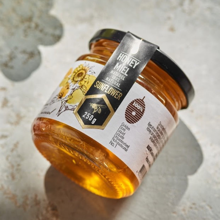 Pure Ukrainian Sunflower Honey 250g – Hutsul Coffee Factory