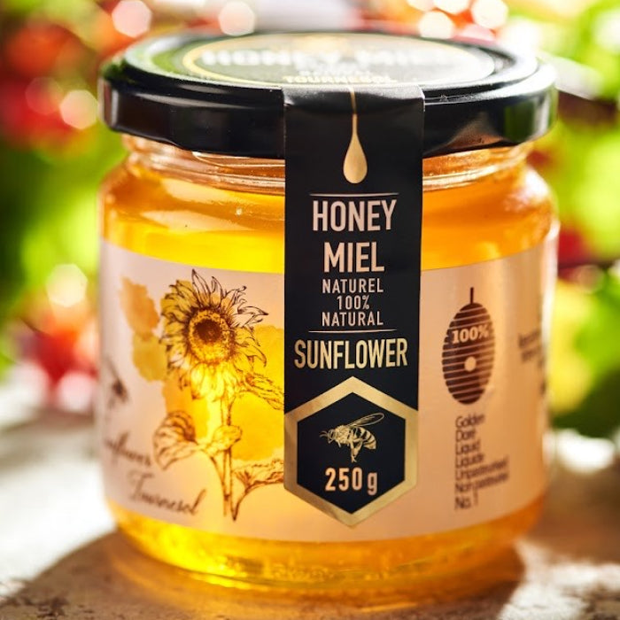 Pure Ukrainian Sunflower Honey 250g