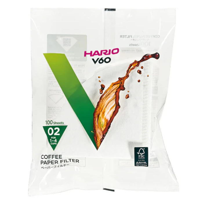 HARIO V60-02 Filters (100-Pack)