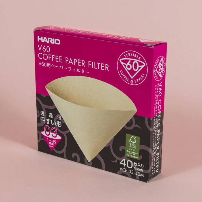 HARIO V60-03 Filters (40-Pack)