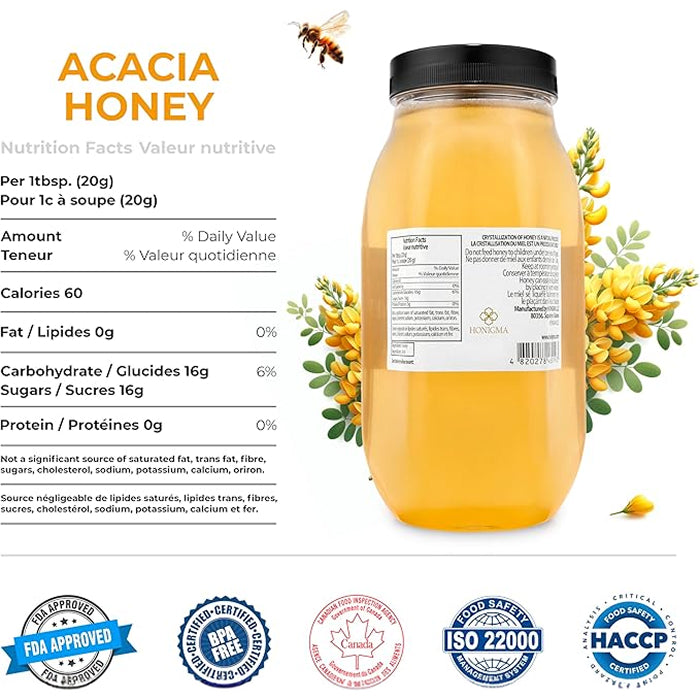 Pure Ukrainian Acacia Honey 1kg