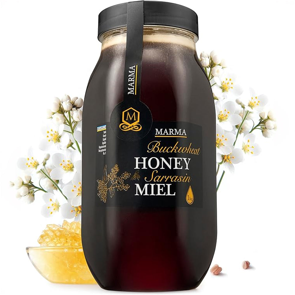 Pure Ukrainian Buckwheat Honey 1kg