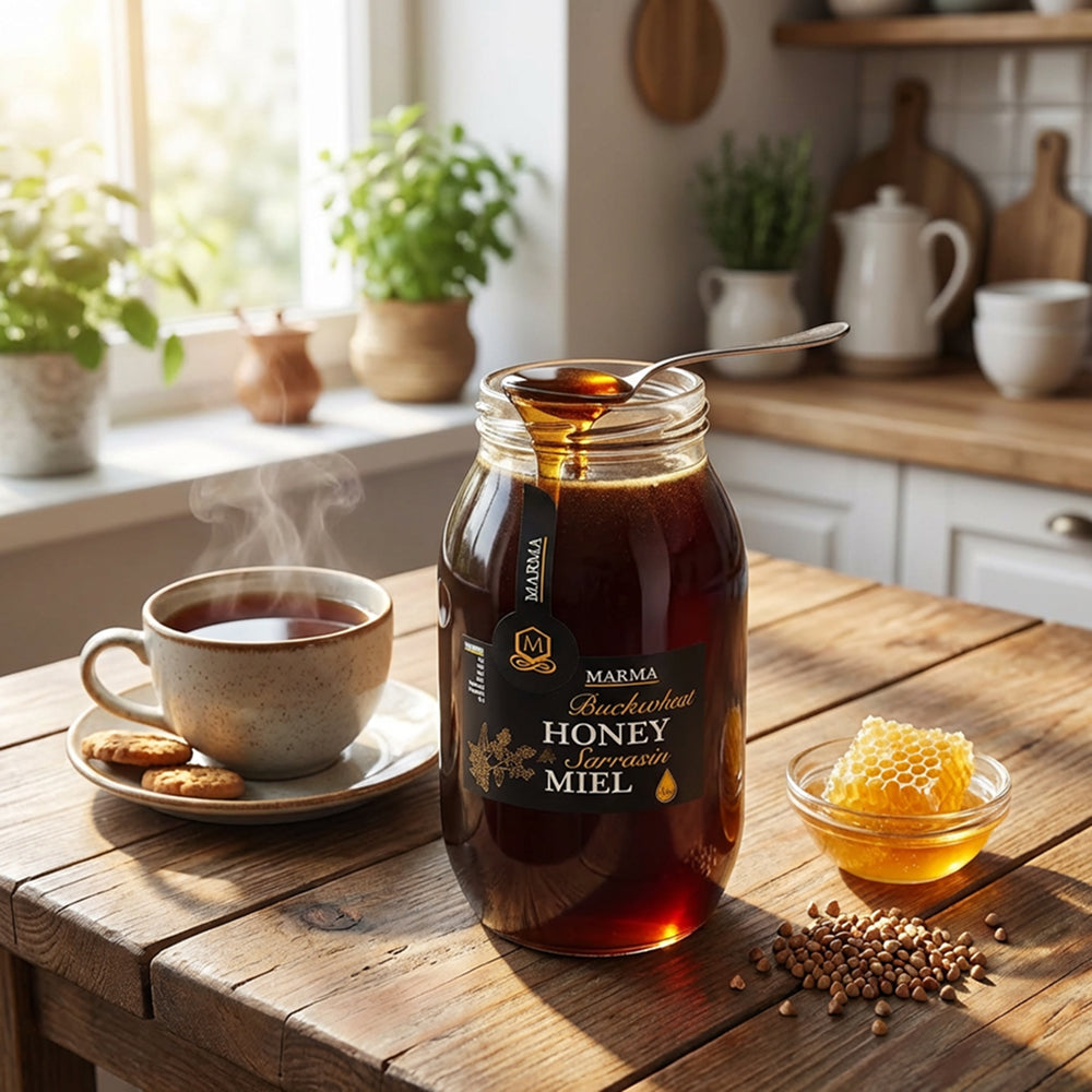 Pure Ukrainian Buckwheat Honey 1kg