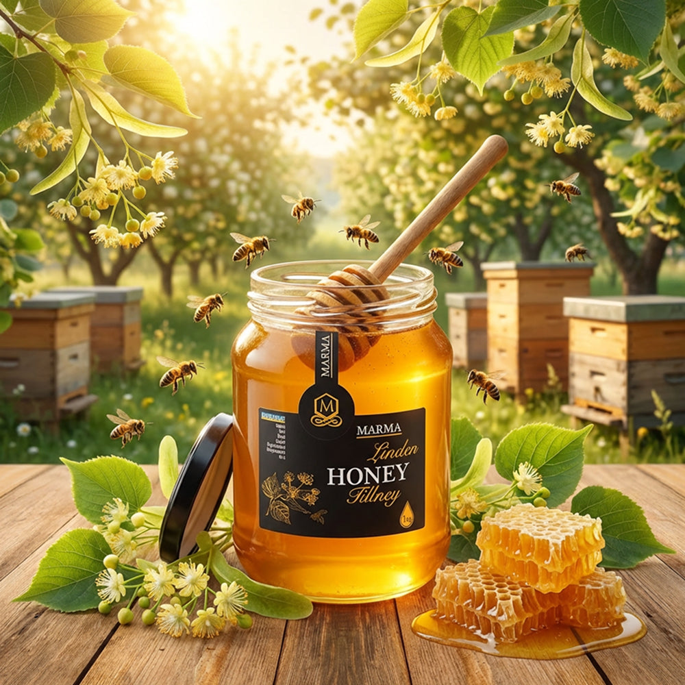 Pure Ukrainian Linden Honey 1kg