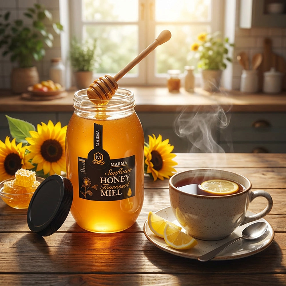 Pure Ukrainian Sunflower Honey 1kg