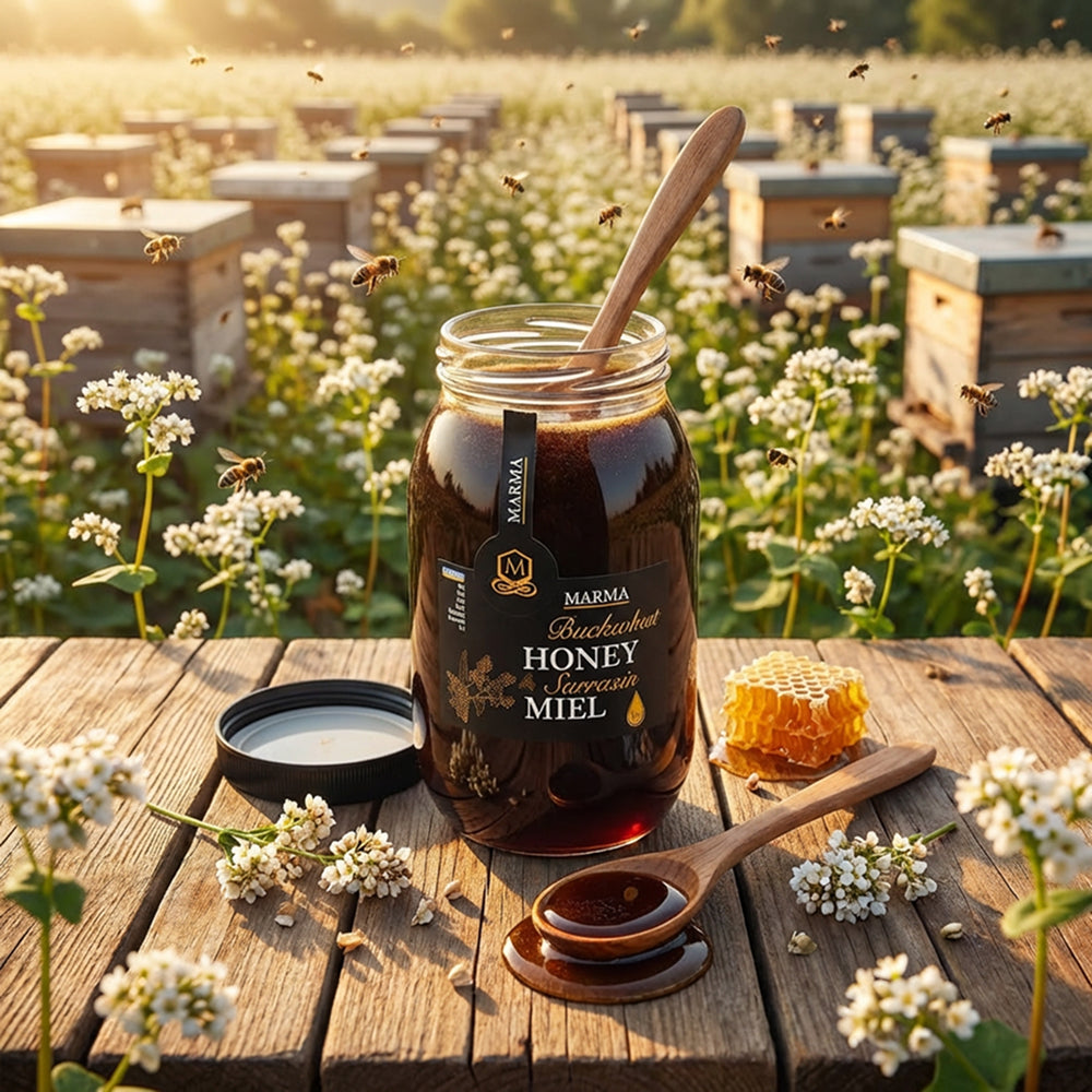 Pure Ukrainian Buckwheat Honey 1kg