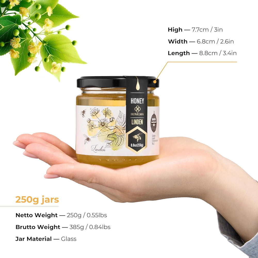 Pure Ukrainian Linden Honey 250g