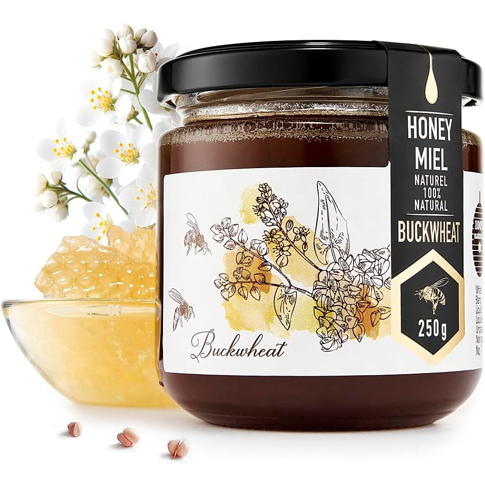 Pure Ukrainian Buckwheat Honey 250g