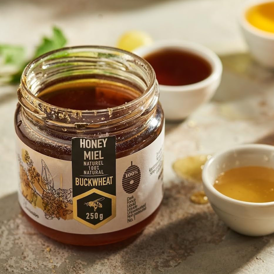 Pure Ukrainian Buckwheat Honey 250g