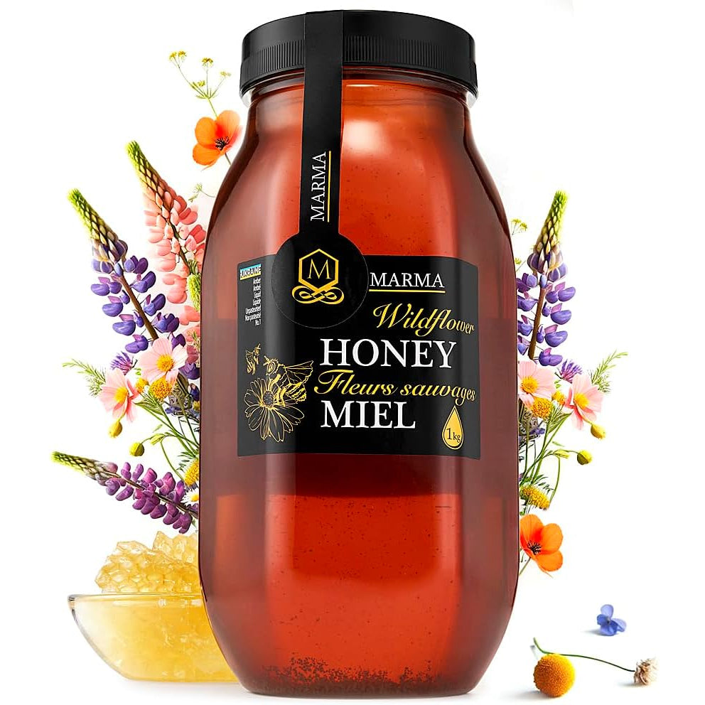 Pure Ukrainian Wildflower Honey 1kg